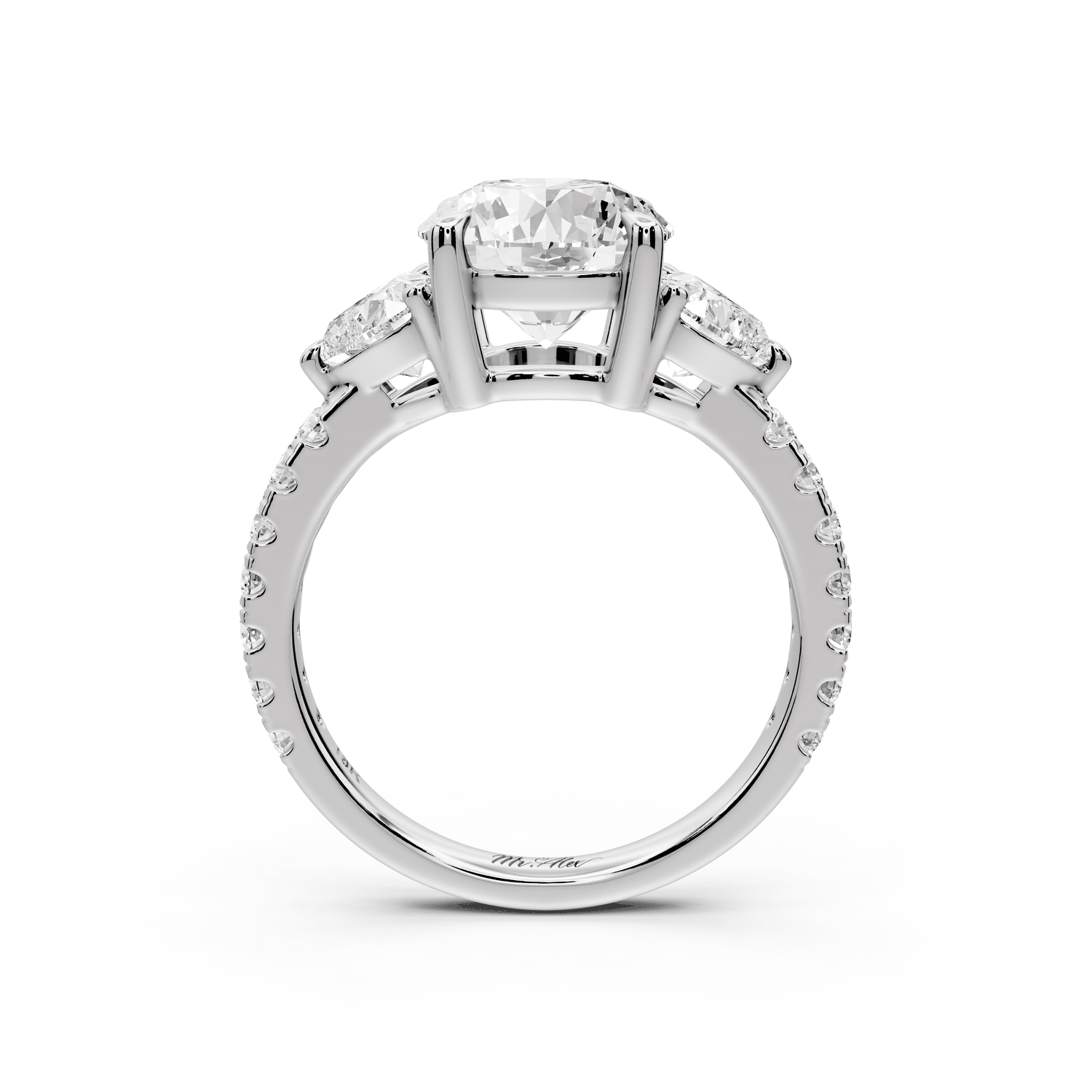 Lily - 2ct Engagement Ring platinum - Mr. Alex Jewelry