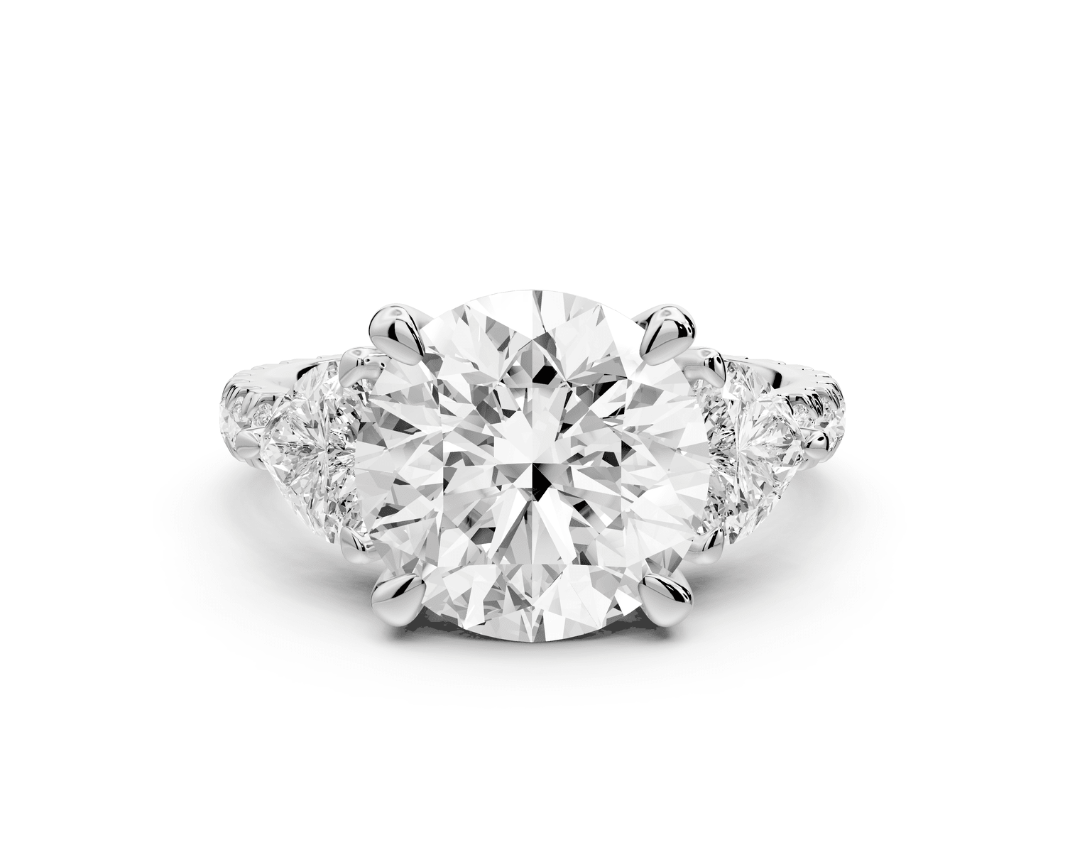 Lily - 3ct Engagement Ring platinum - Mr. Alex Jewelry