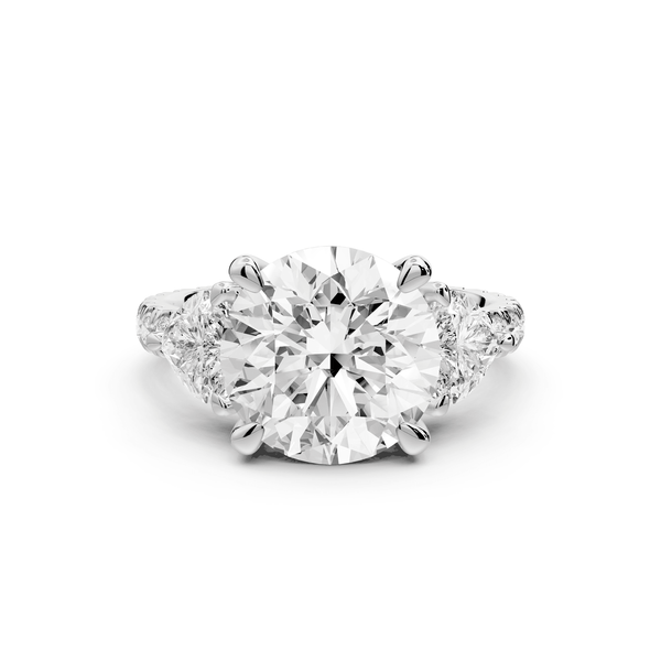 Lily - 4ct Engagement Ring 18k white gold - Mr. Alex Jewelry
