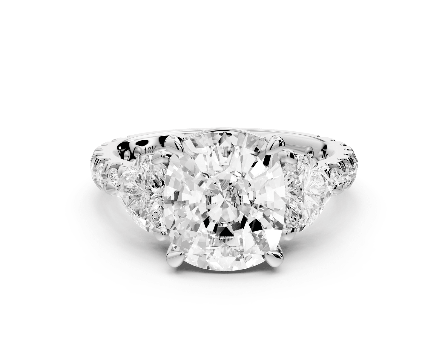 Lily - 4ct Engagement Ring platinum - Mr. Alex Jewelry