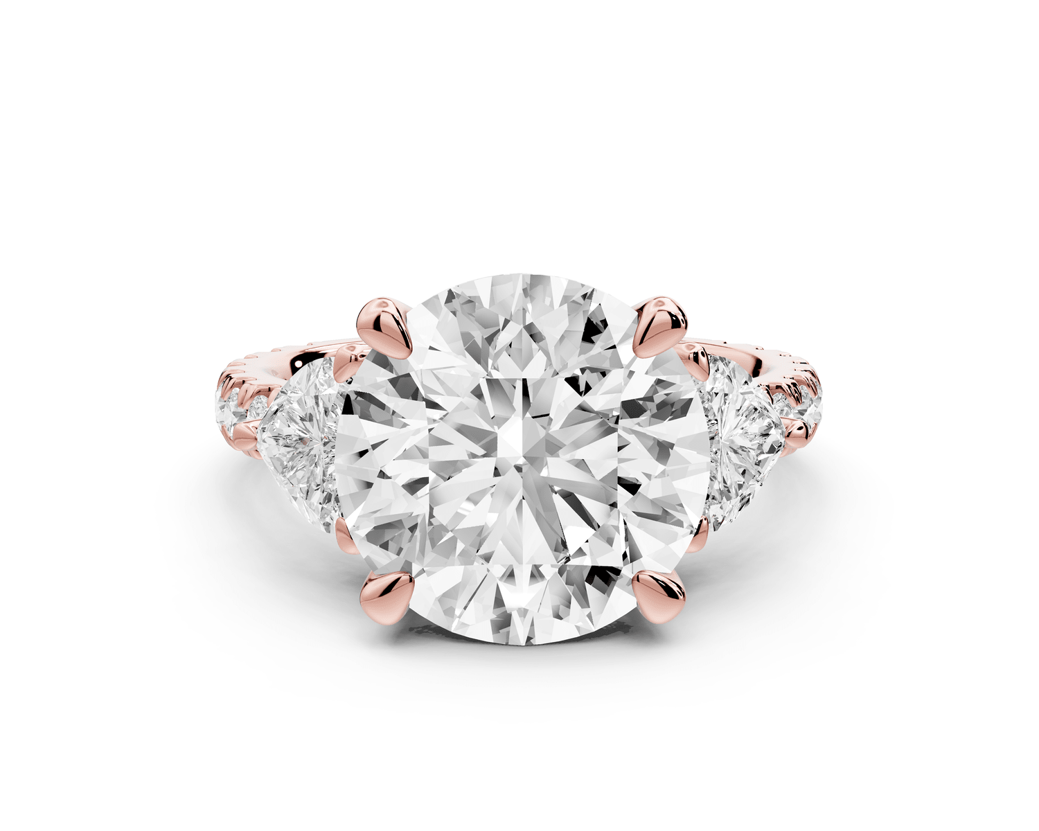 Lily - 5ct Engagement Ring 18k rose gold - Mr. Alex Jewelry