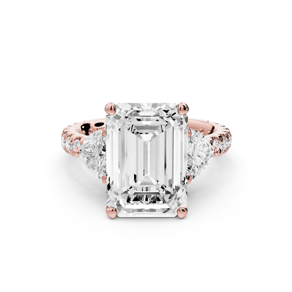 Lily - 5ct Engagement Ring 18k rose gold - Mr. Alex Jewelry