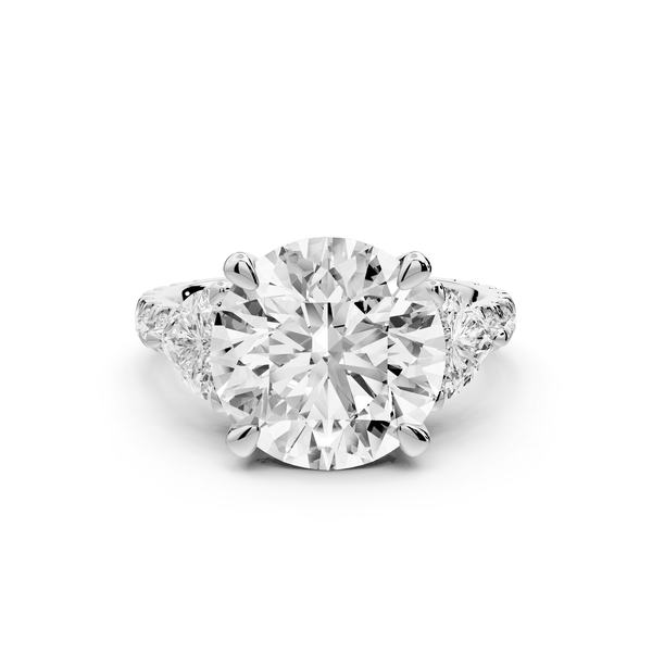 Lily - 5ct Engagement Ring 18k white gold - Mr. Alex Jewelry