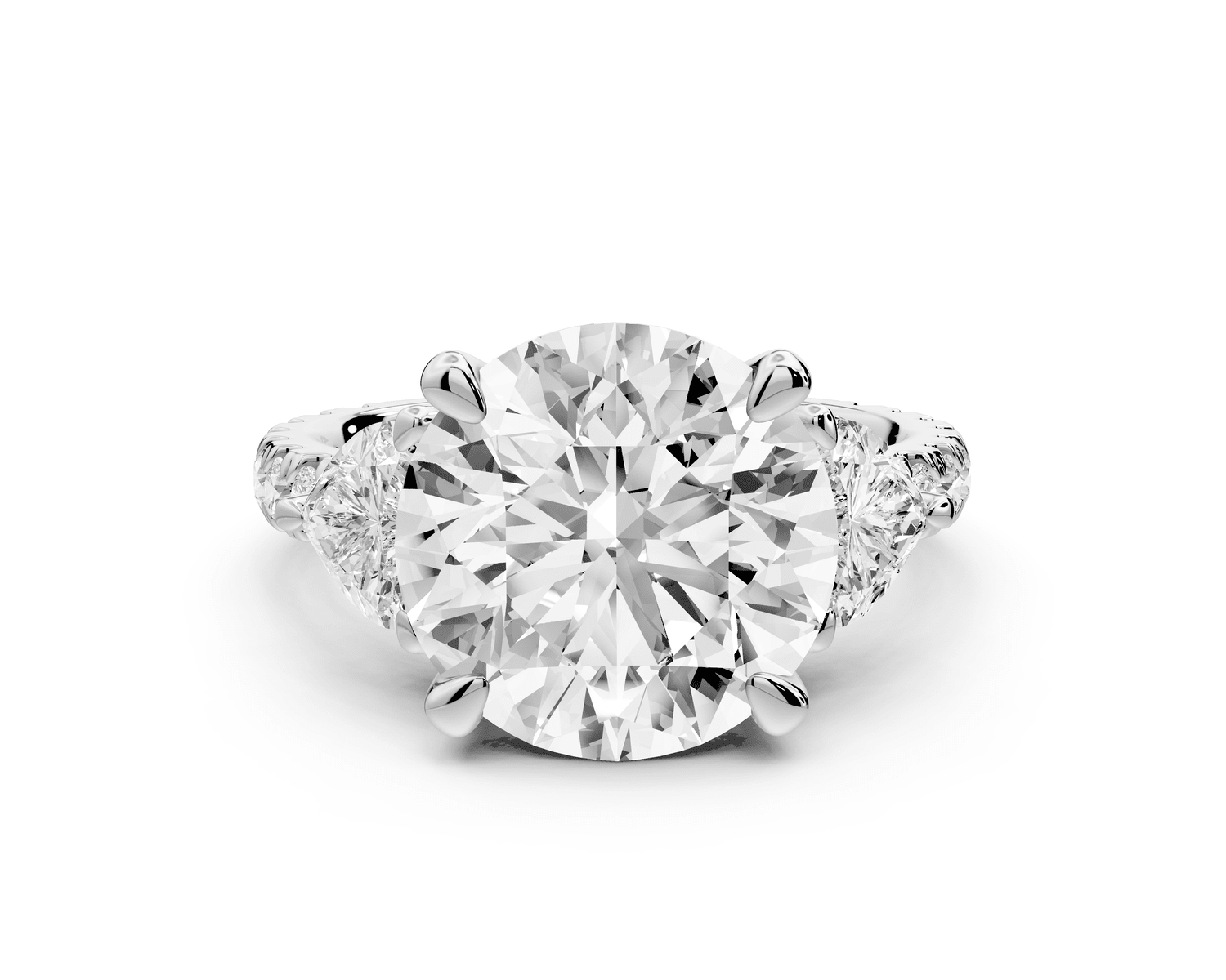 Lily - 5ct Engagement Ring platinum - Mr. Alex Jewelry