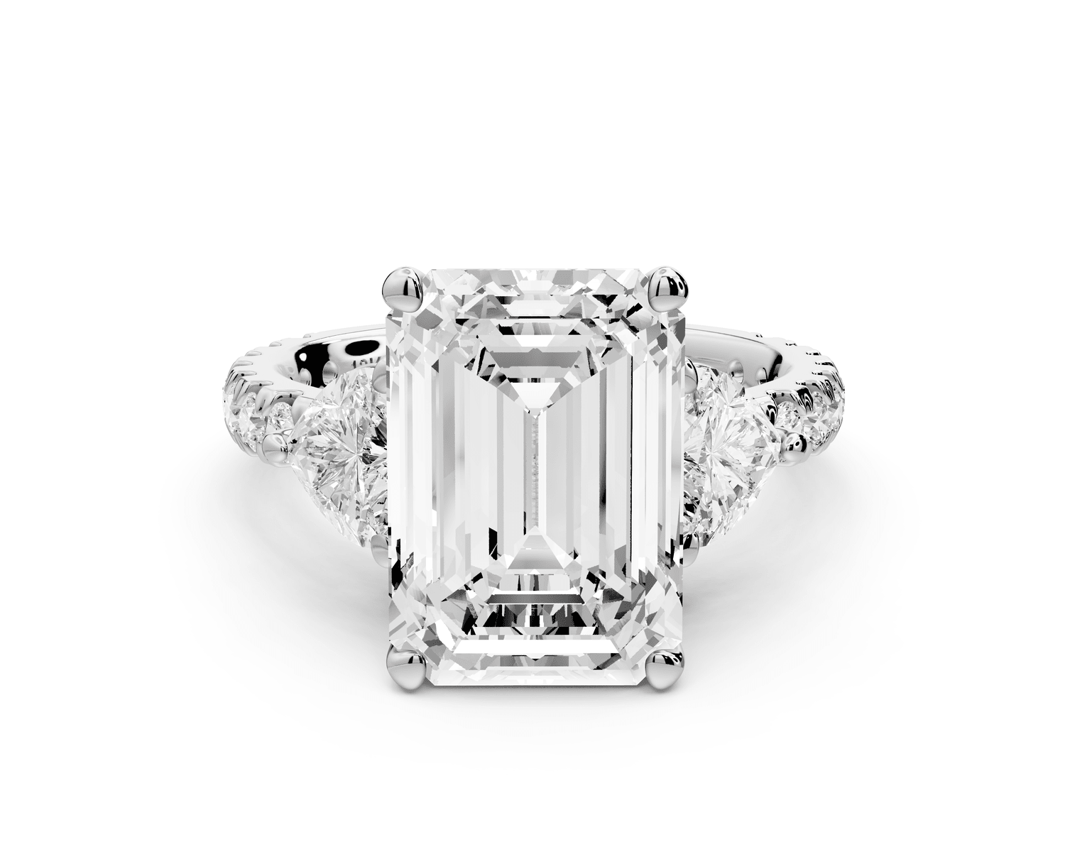 Lily - 5ct Engagement Ring platinum - Mr. Alex Jewelry