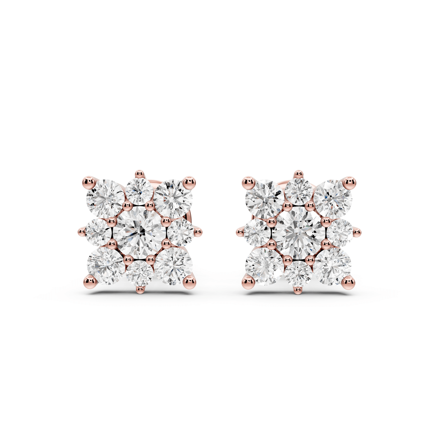 Lily Earrings Rose Gold - Mr. Alex Jewelry