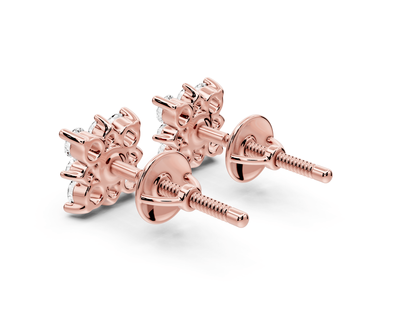 Lily Earrings Rose Gold - Mr. Alex Jewelry