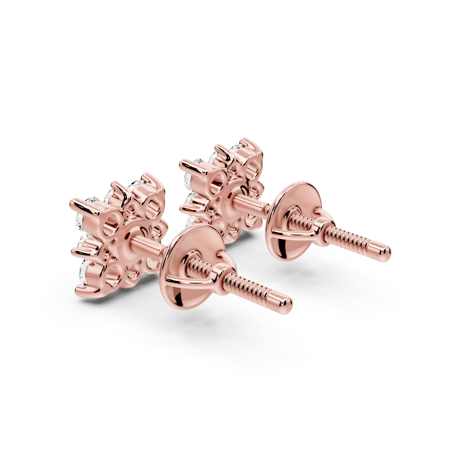 Lily Earrings Rose Gold - Mr. Alex Jewelry