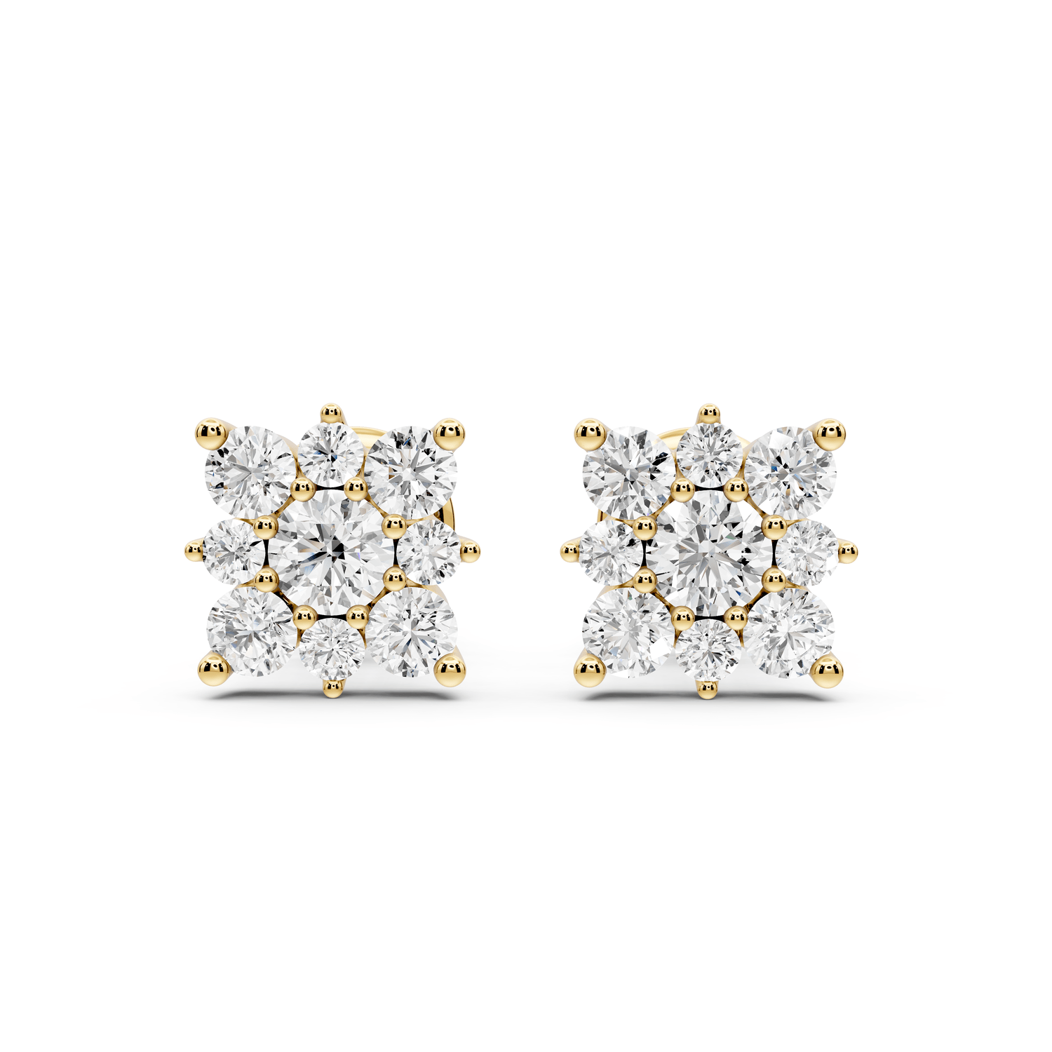 Lily Earrings Yellow Gold - Mr. Alex Jewelry