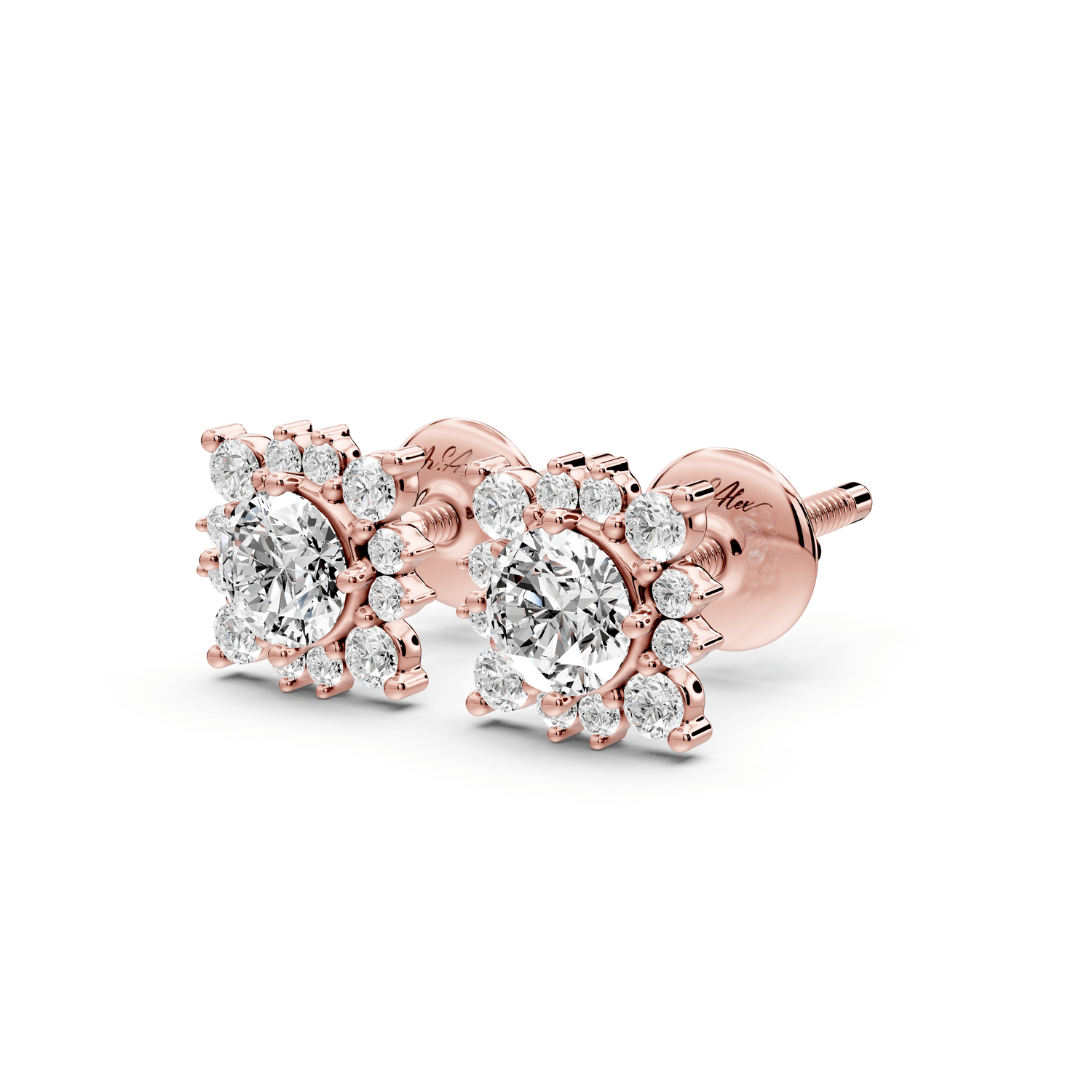 Maeve Earrings Rose Gold - Mr. Alex Jewelry