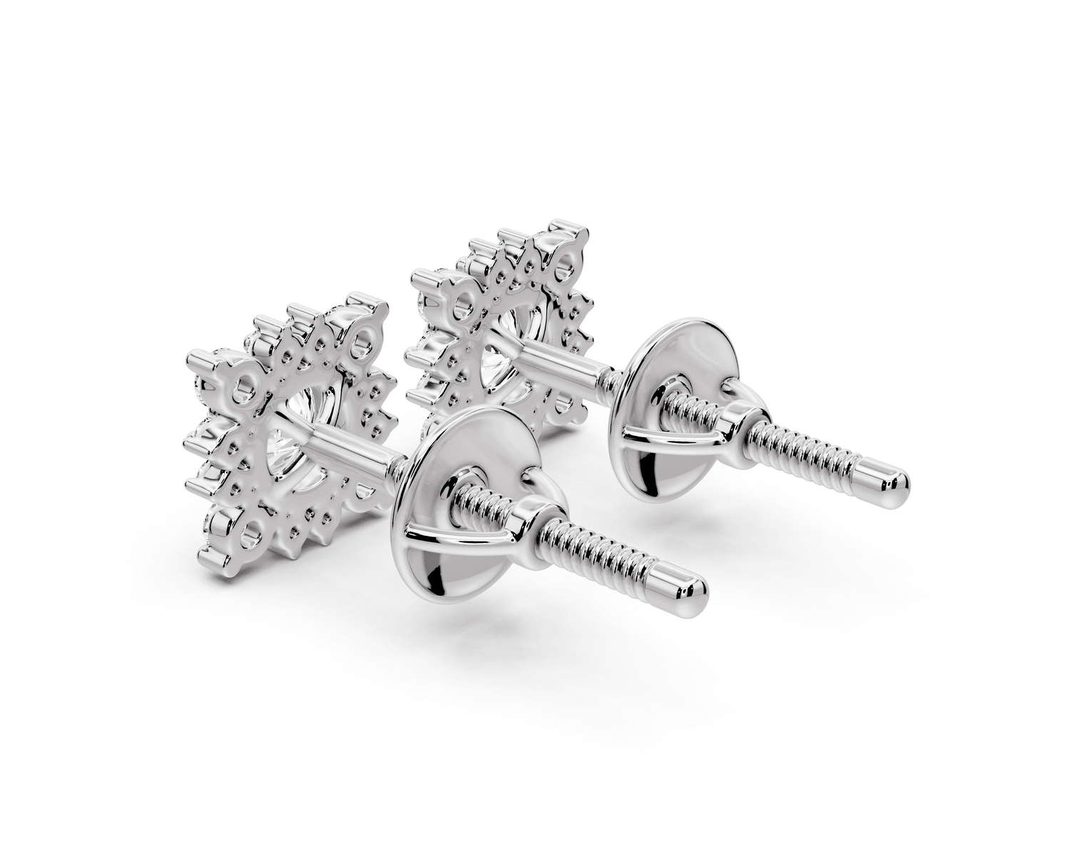 Maeve Earrings White Gold - Mr. Alex Jewelry