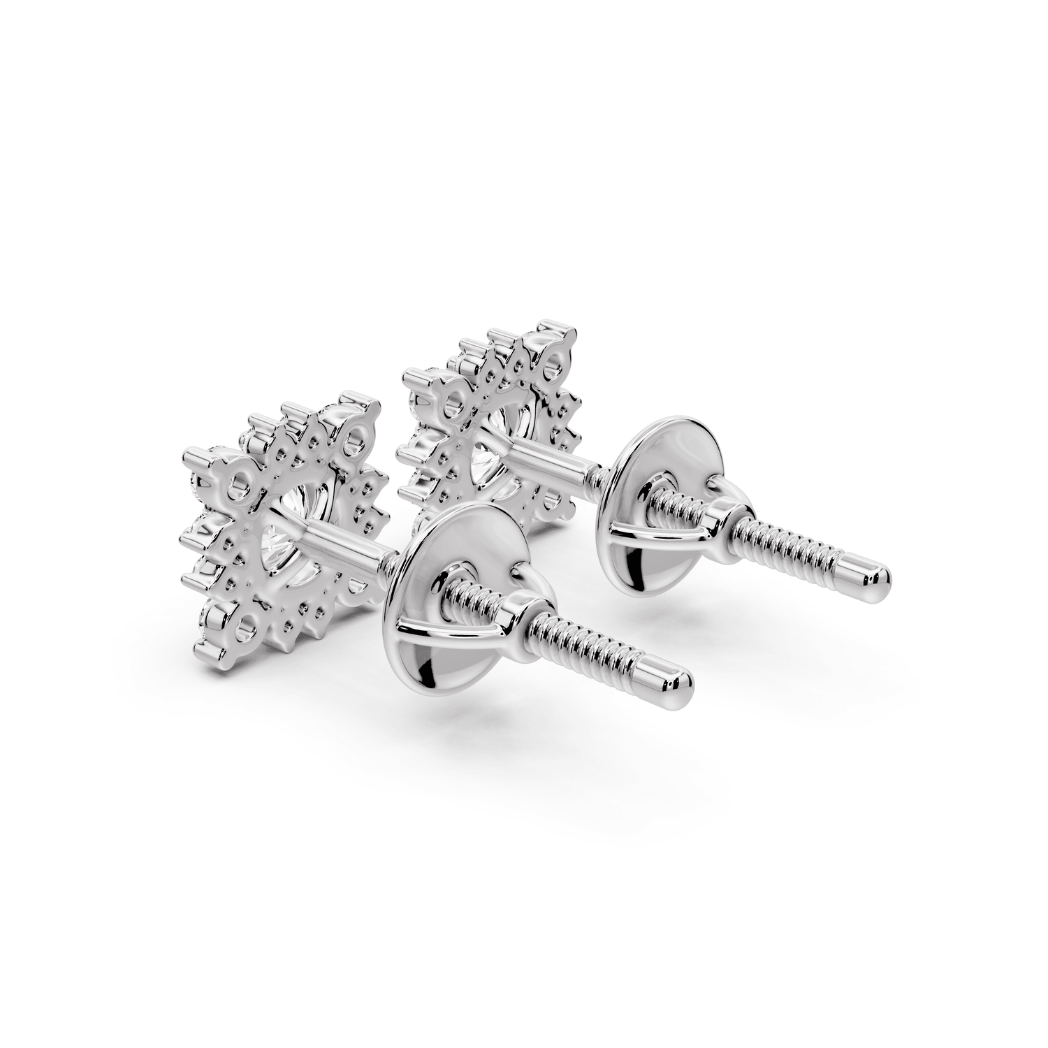 Maeve Earrings White Gold - Mr. Alex Jewelry