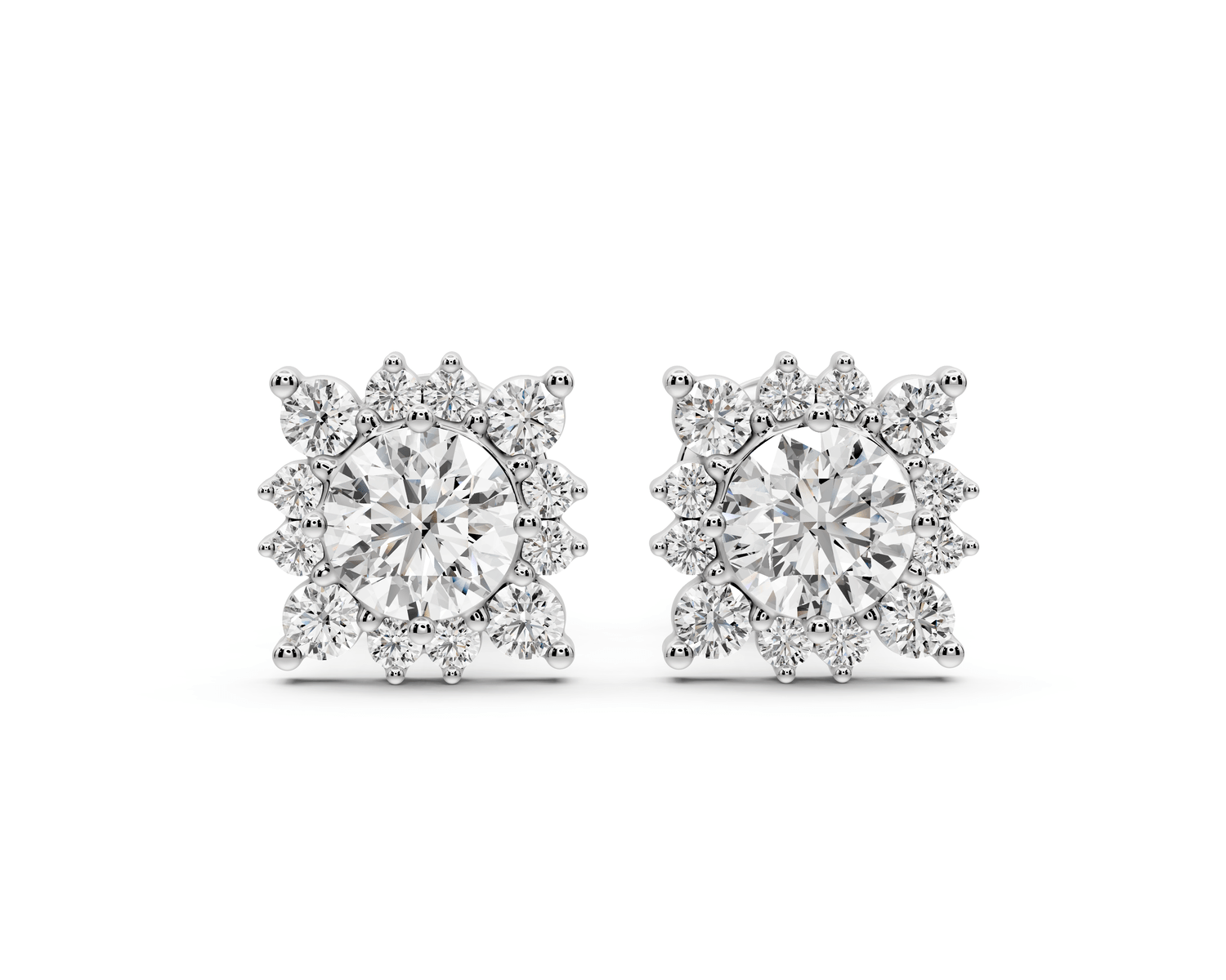 Maeve Earrings White Gold - Mr. Alex Jewelry