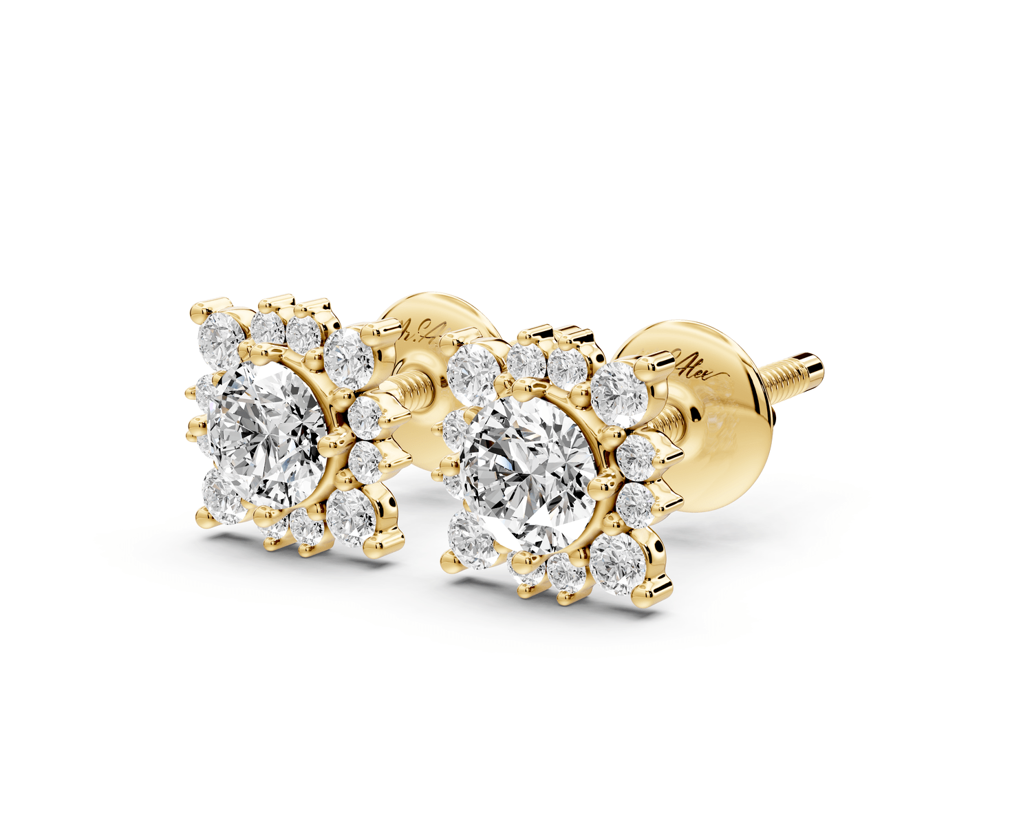 Maeve Earrings Yellow Gold - Mr. Alex Jewelry