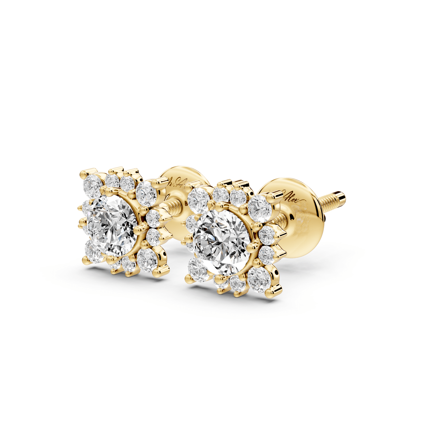 Maeve Earrings Yellow Gold - Mr. Alex Jewelry