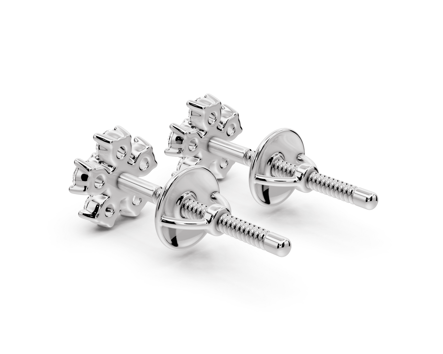 Margot Earrings White Gold - Mr. Alex Jewelry