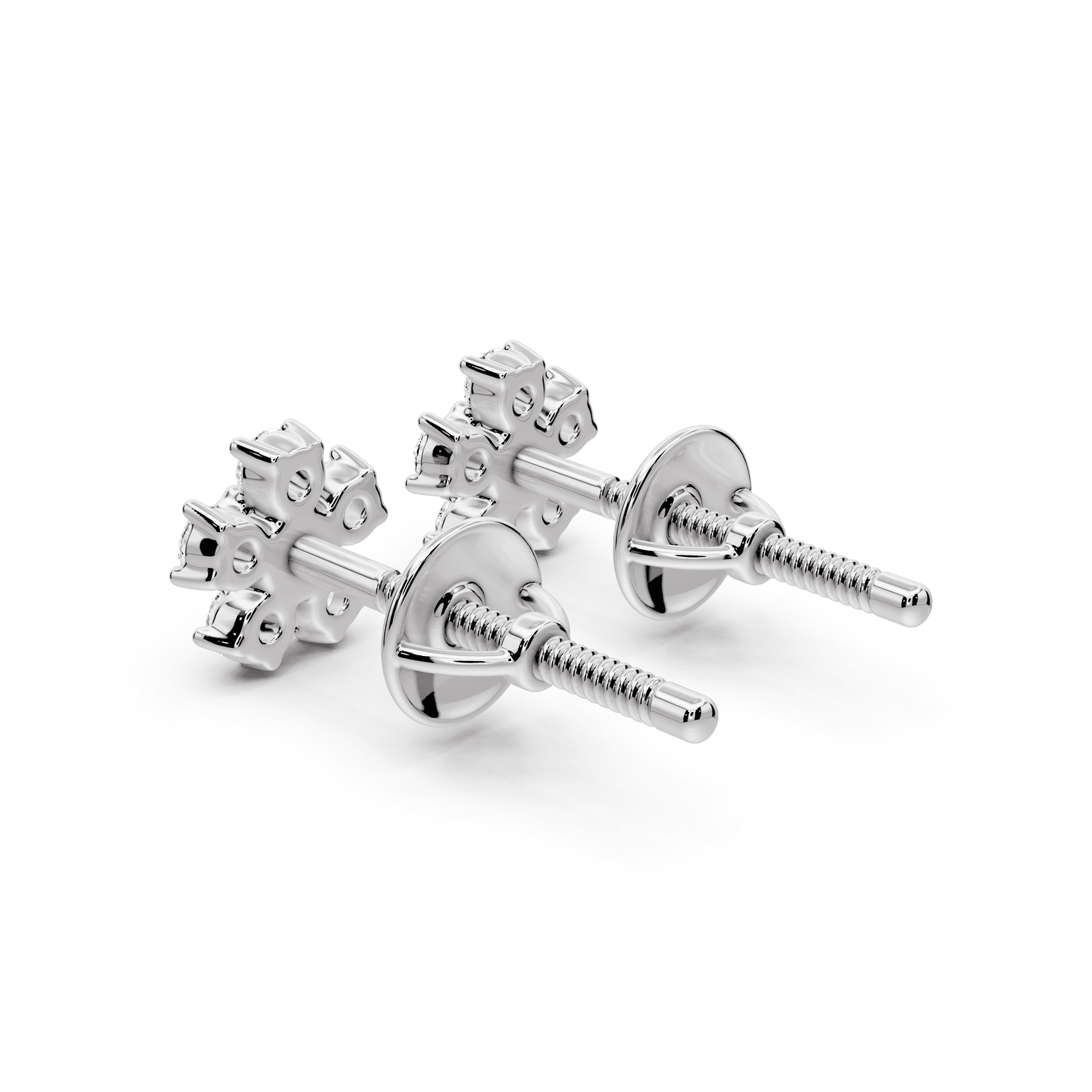 Margot Earrings White Gold - Mr. Alex Jewelry