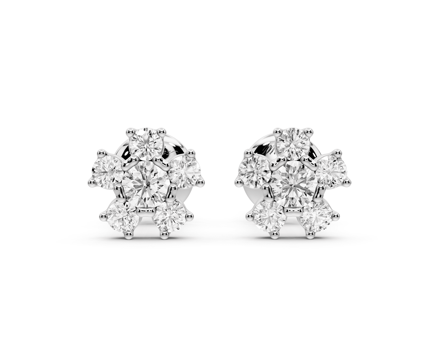 Margot Earrings White Gold - Mr. Alex Jewelry
