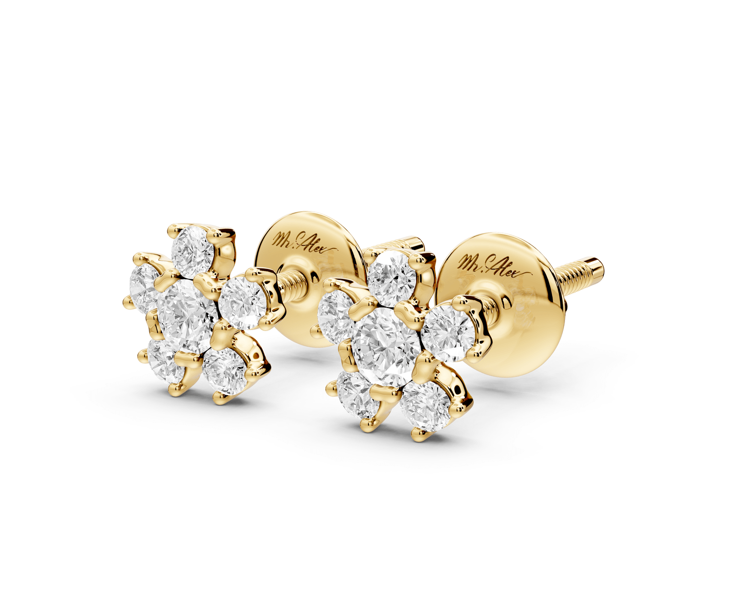 Margot Earrings Yellow Gold - Mr. Alex Jewelry
