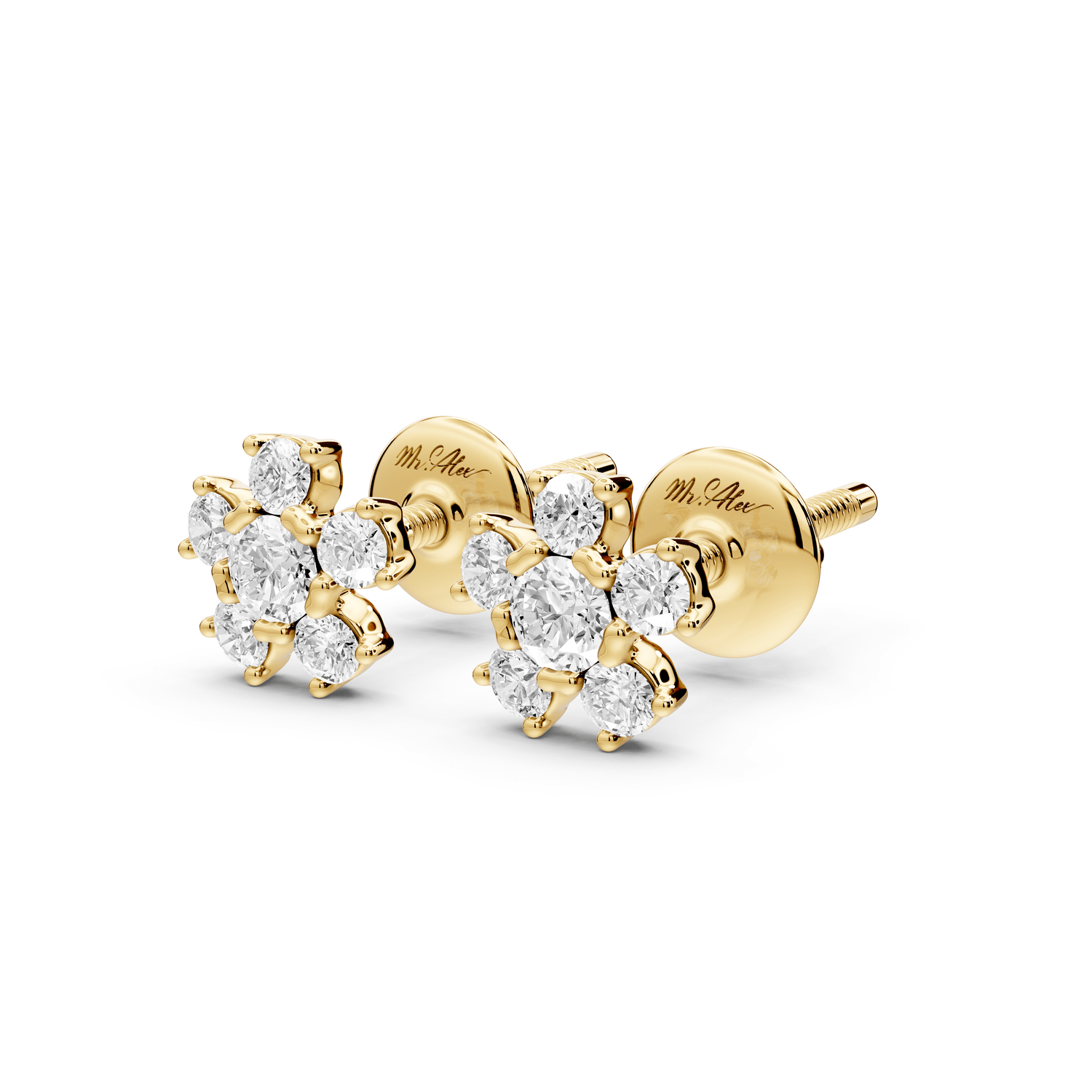 Margot Earrings Yellow Gold - Mr. Alex Jewelry