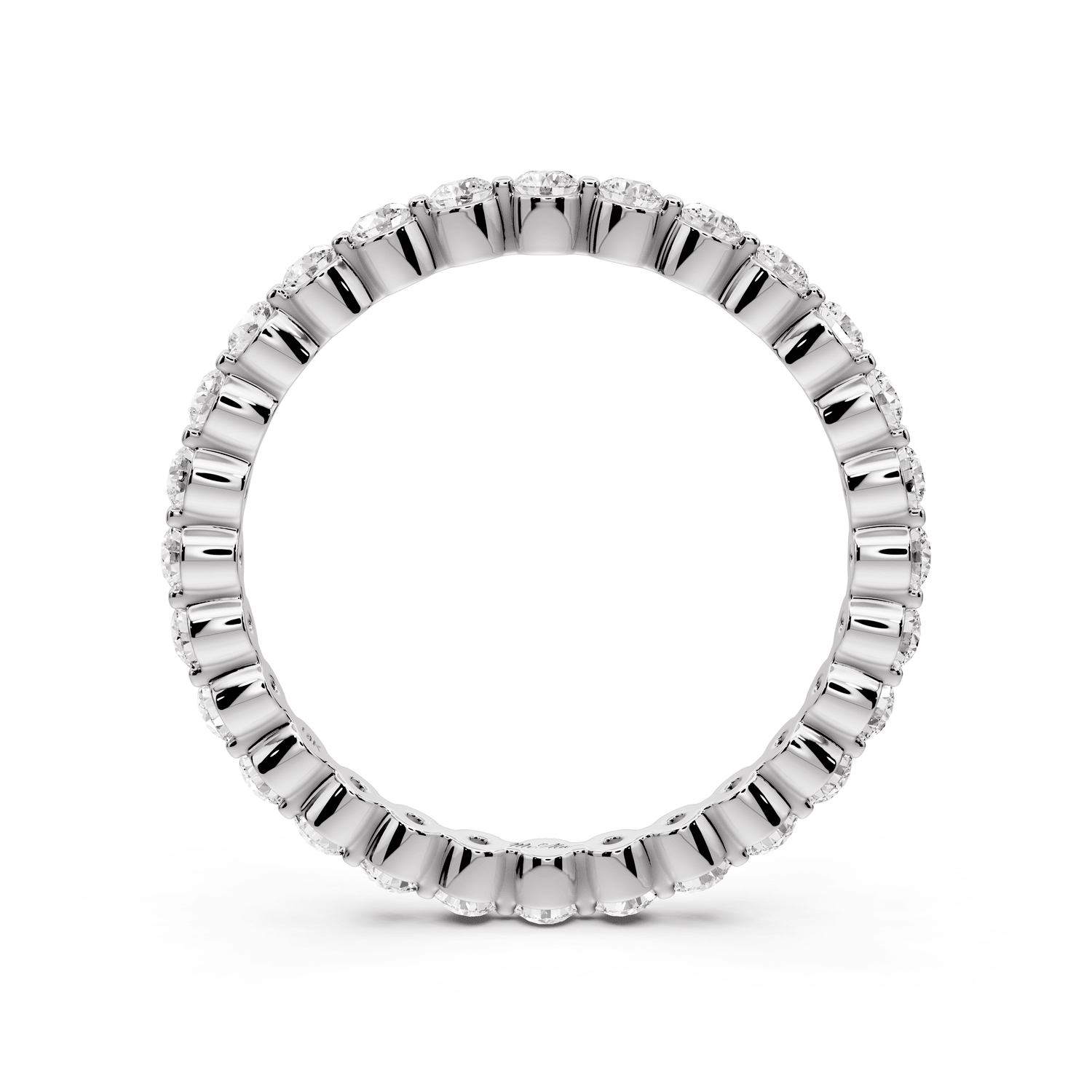 Maris - 0.61ct 14k white gold Diamond Eternity Band Ring - Mr. Alex Jewelry