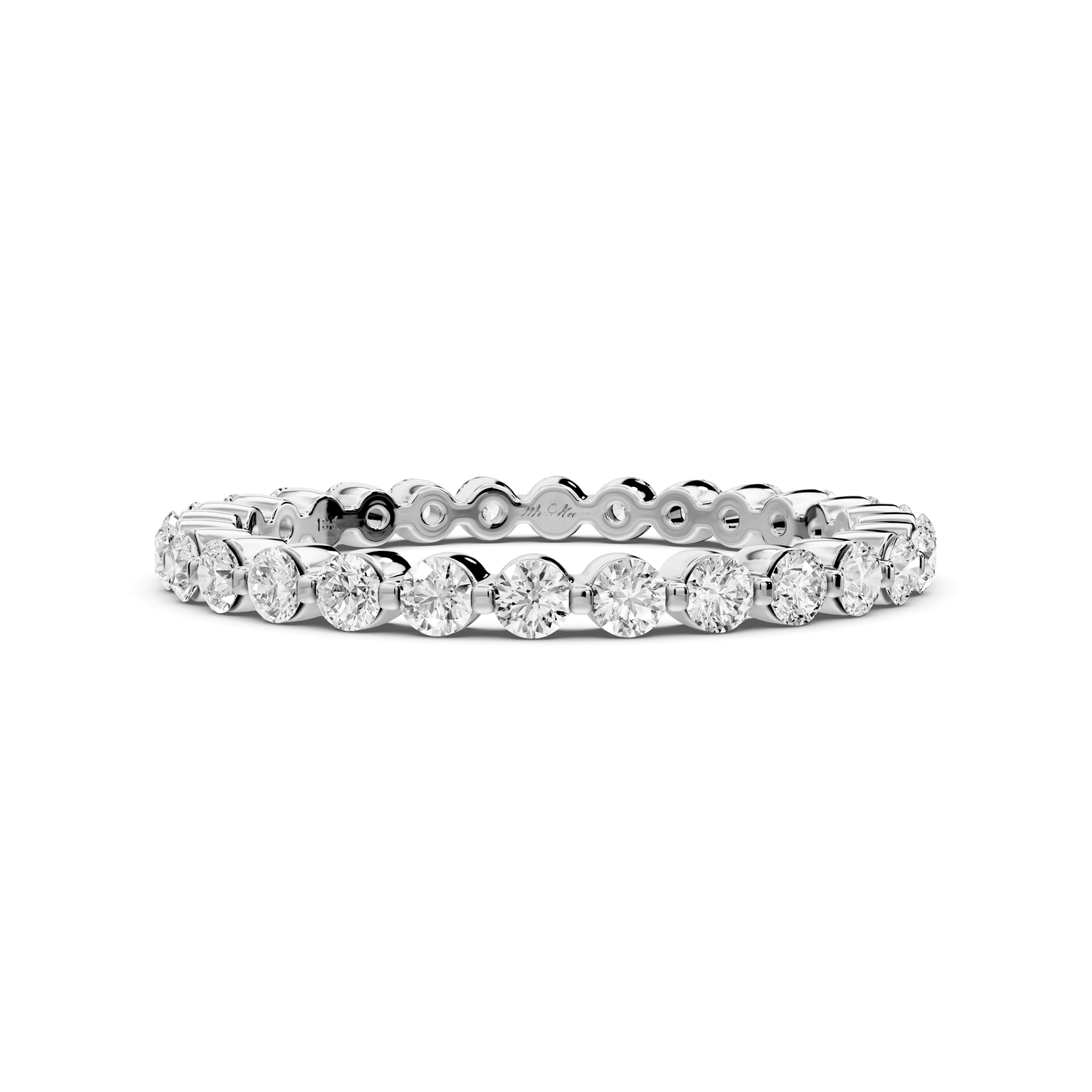 Maris - 0.61ct 14k white gold Diamond Eternity Band Ring - Mr. Alex Jewelry