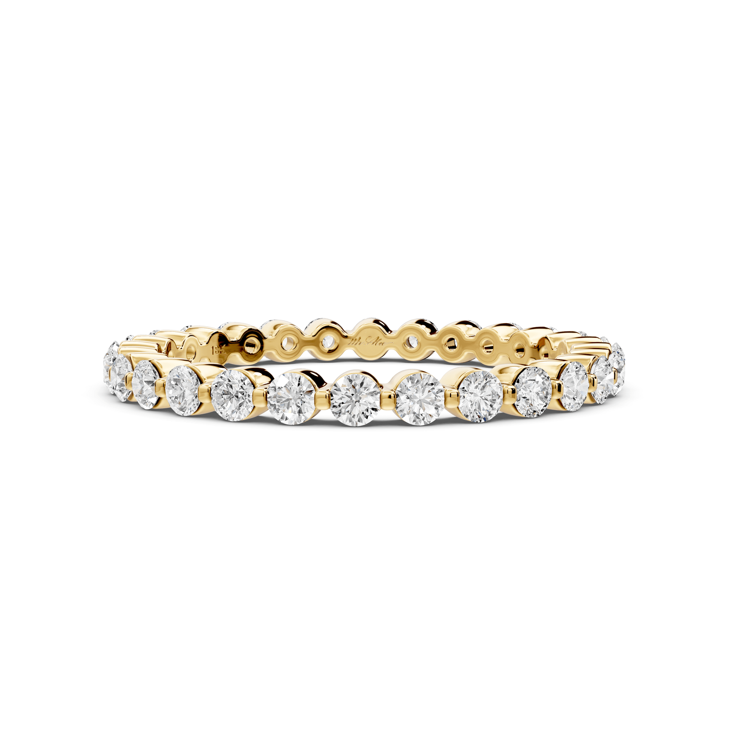 Maris - 0.61ct 14k yellow gold Diamond Eternity Band Ring - Mr. Alex Jewelry