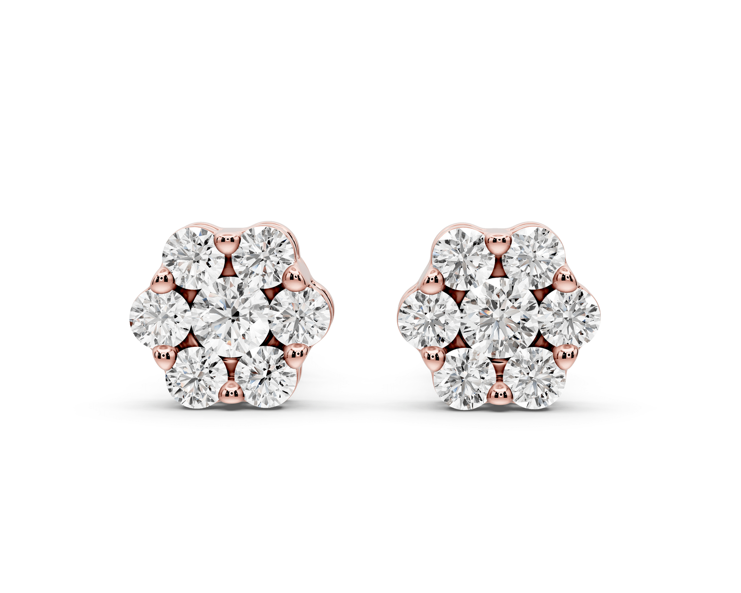 Maya Earrings Rose Gold - Mr. Alex Jewelry