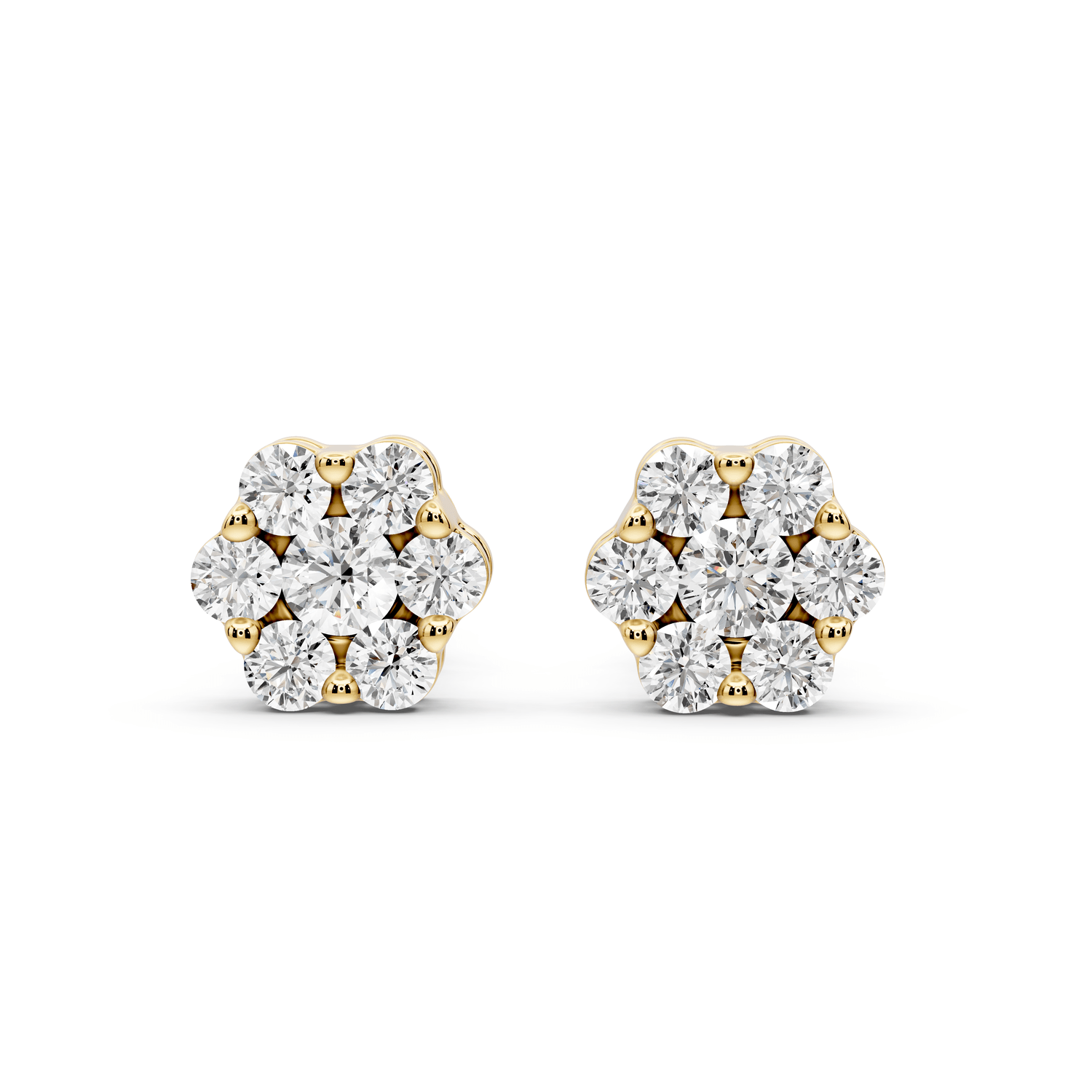 Maya Earrings Yellow Gold - Mr. Alex Jewelry