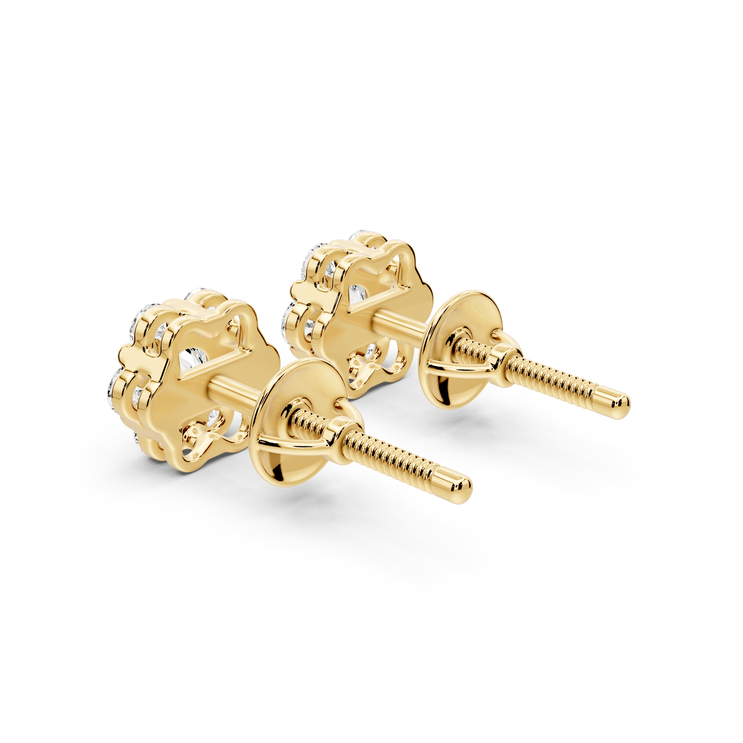 Maya Earrings Yellow Gold - Mr. Alex Jewelry