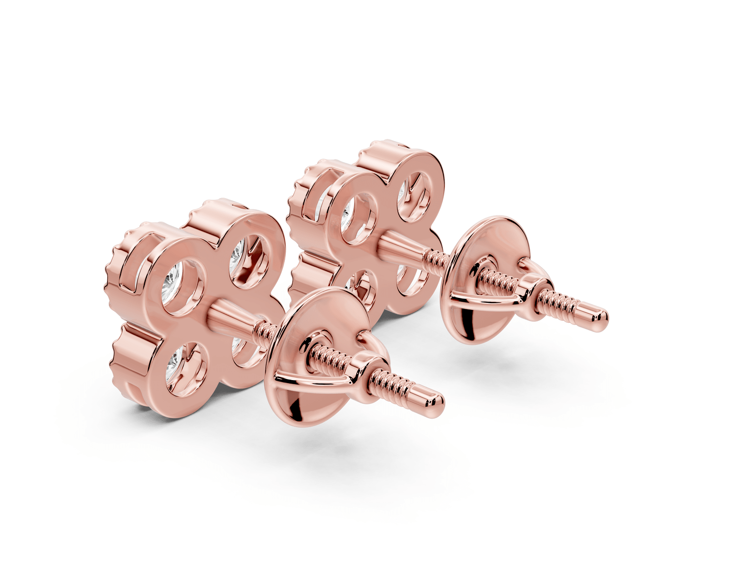 Mia Earrings Rose Gold - Mr. Alex Jewelry