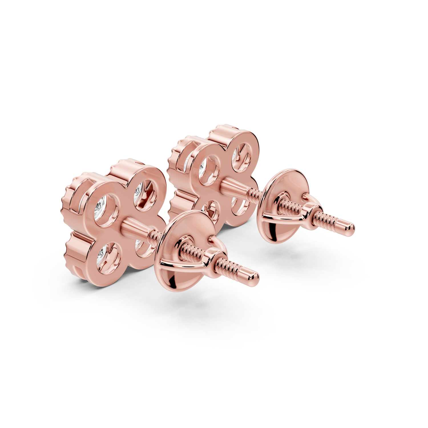 Mia Earrings Rose Gold - Mr. Alex Jewelry