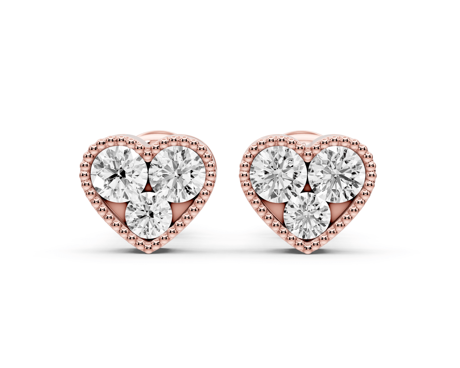 Mila Earrings Rose Gold - Mr. Alex Jewelry