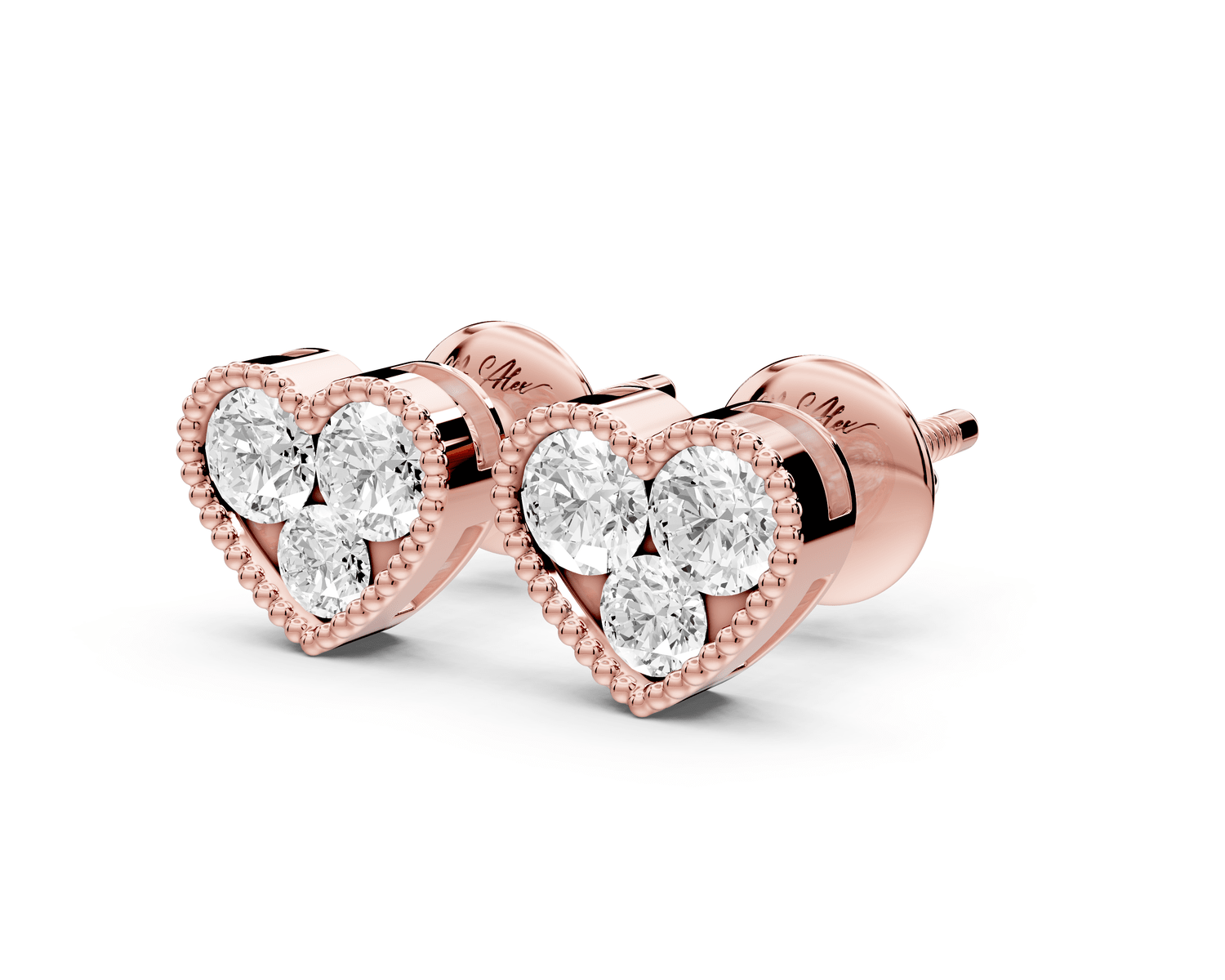 Mila Earrings Rose Gold - Mr. Alex Jewelry