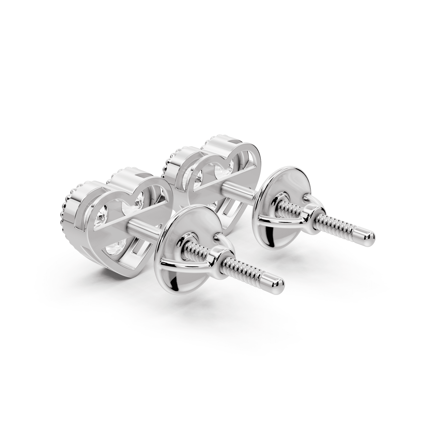 Mila Earrings White Gold - Mr. Alex Jewelry