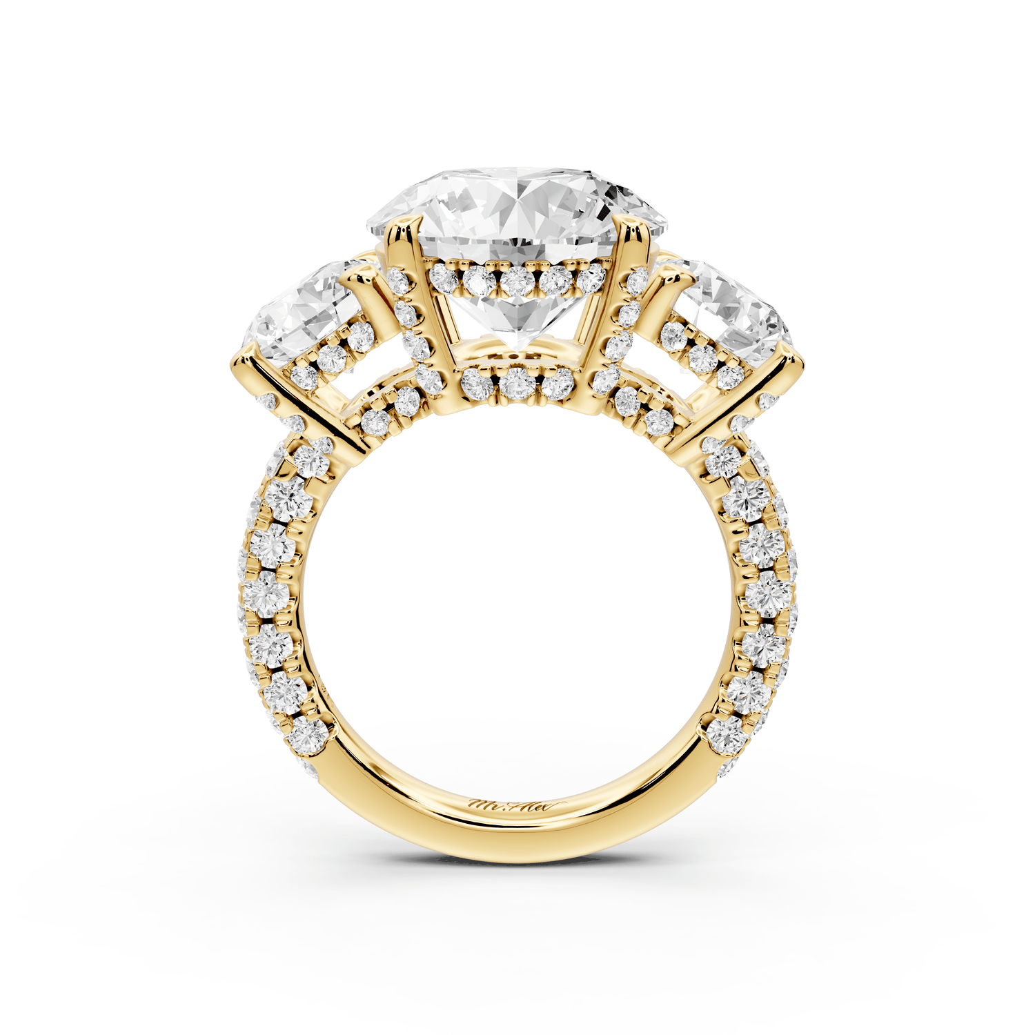 Neta - 5ct 18k yellow gold - Mr. Alex Jewelry