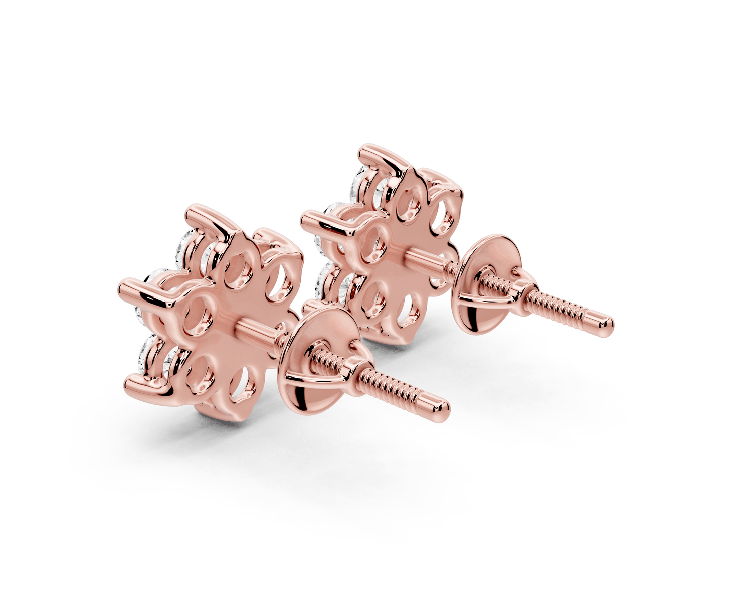 Nina Earrings Rose Gold - Mr. Alex Jewelry