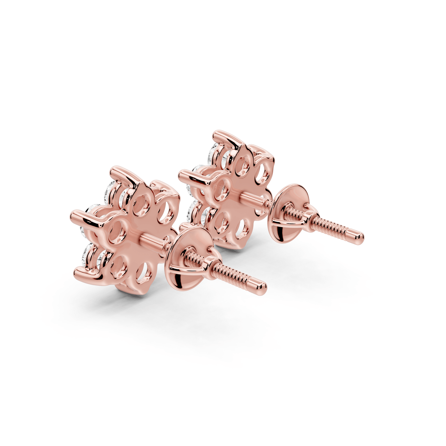 Nina Earrings Rose Gold - Mr. Alex Jewelry