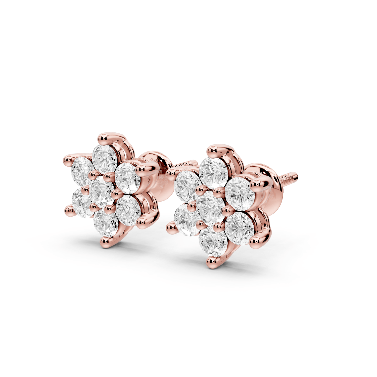 Nina Earrings Rose Gold - Mr. Alex Jewelry