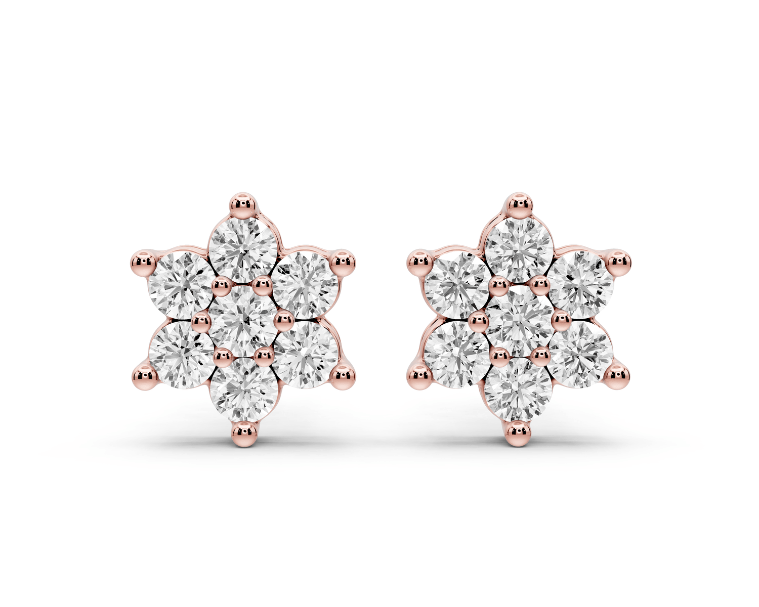 Nina Earrings Rose Gold - Mr. Alex Jewelry