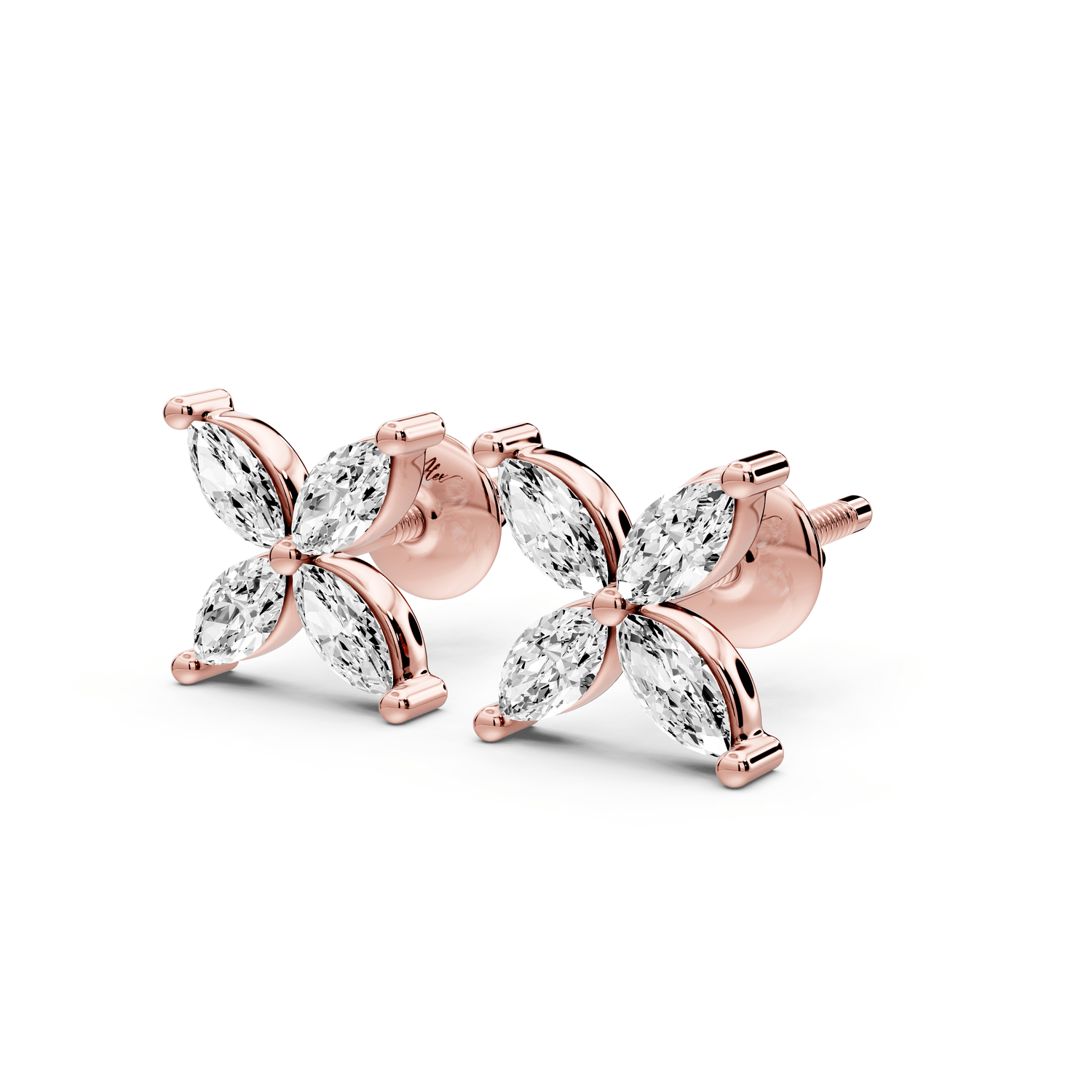 Nora Earrings Rose Gold - Mr. Alex Jewelry