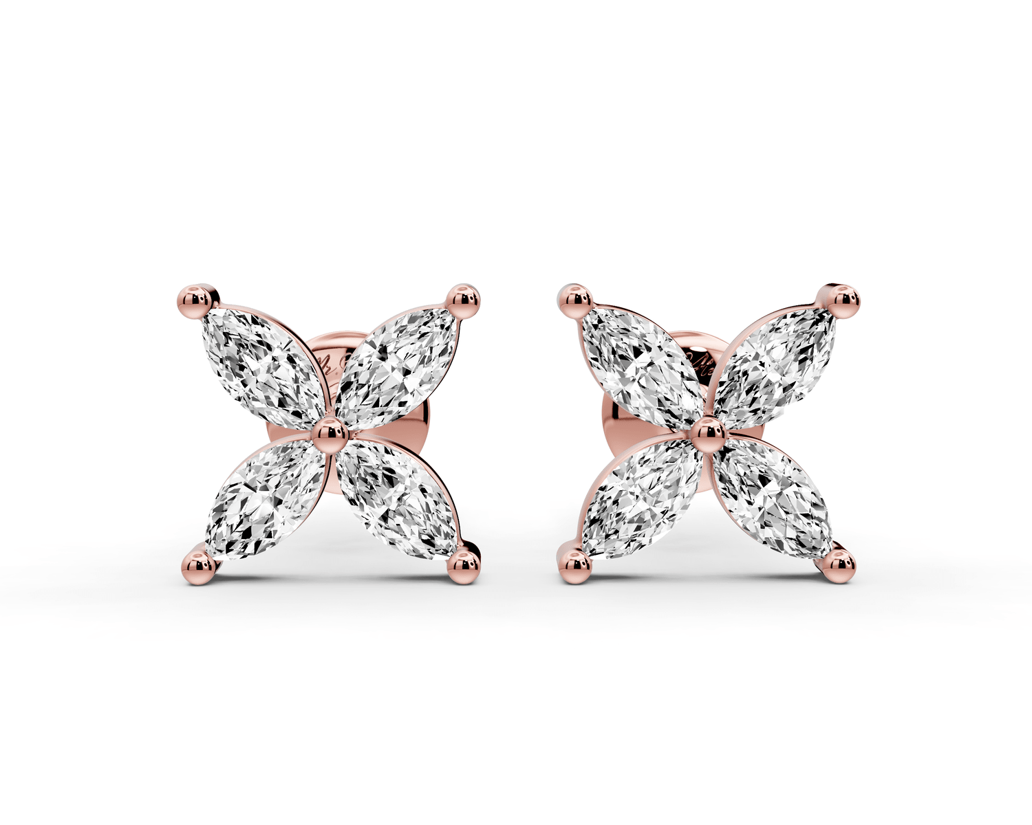 Nora Earrings Rose Gold - Mr. Alex Jewelry