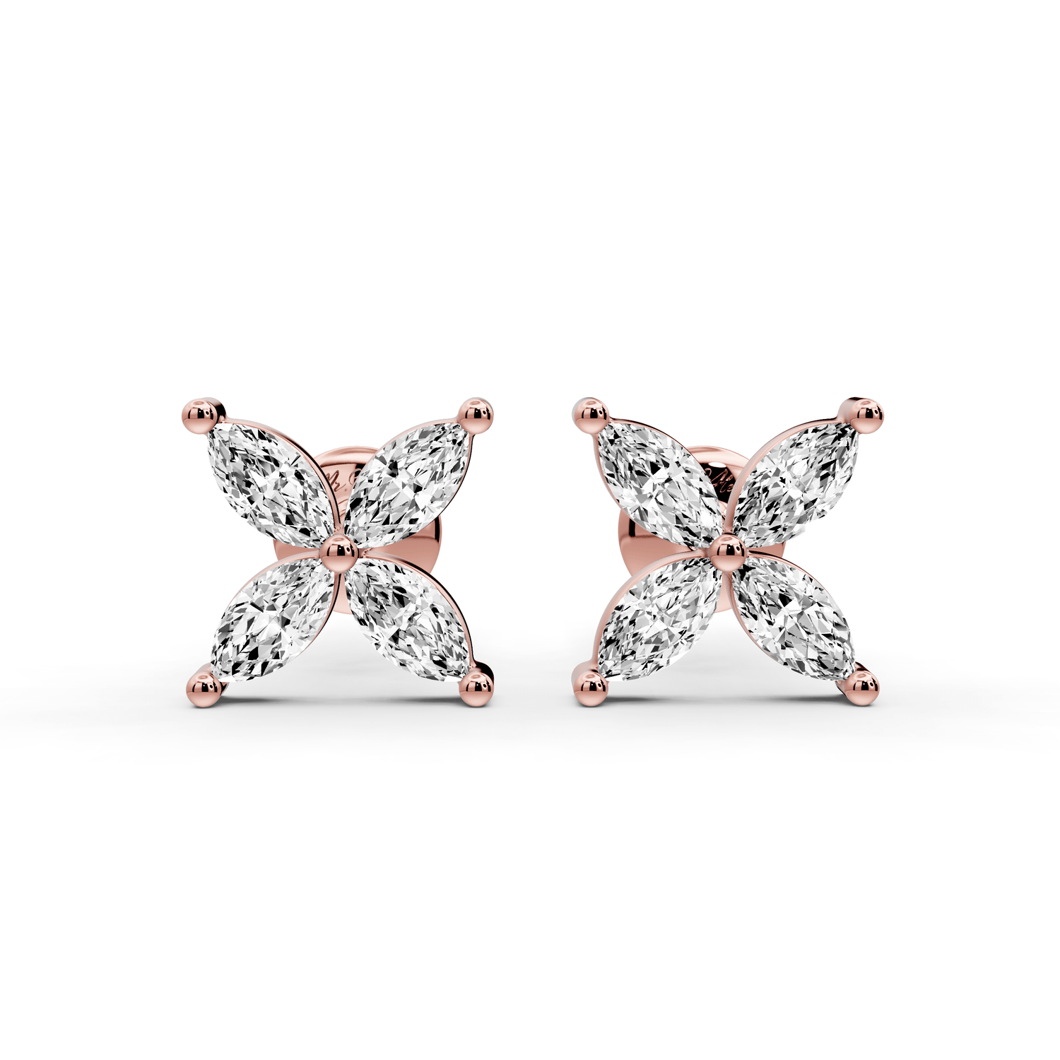 Nora Earrings Rose Gold - Mr. Alex Jewelry