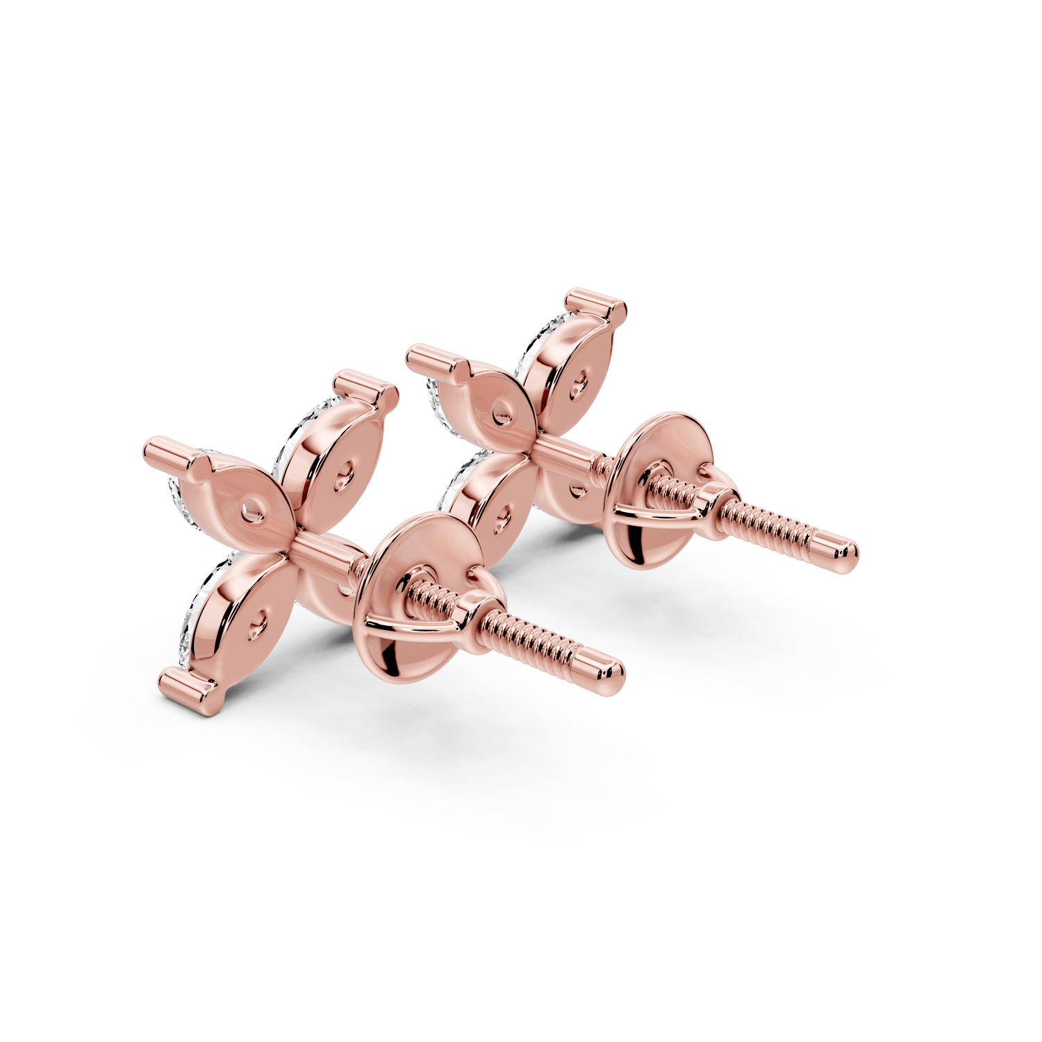 Nora Earrings Rose Gold - Mr. Alex Jewelry