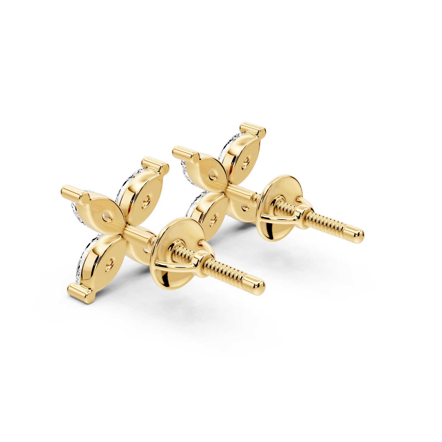 Nora Earrings Yellow Gold - Mr. Alex Jewelry