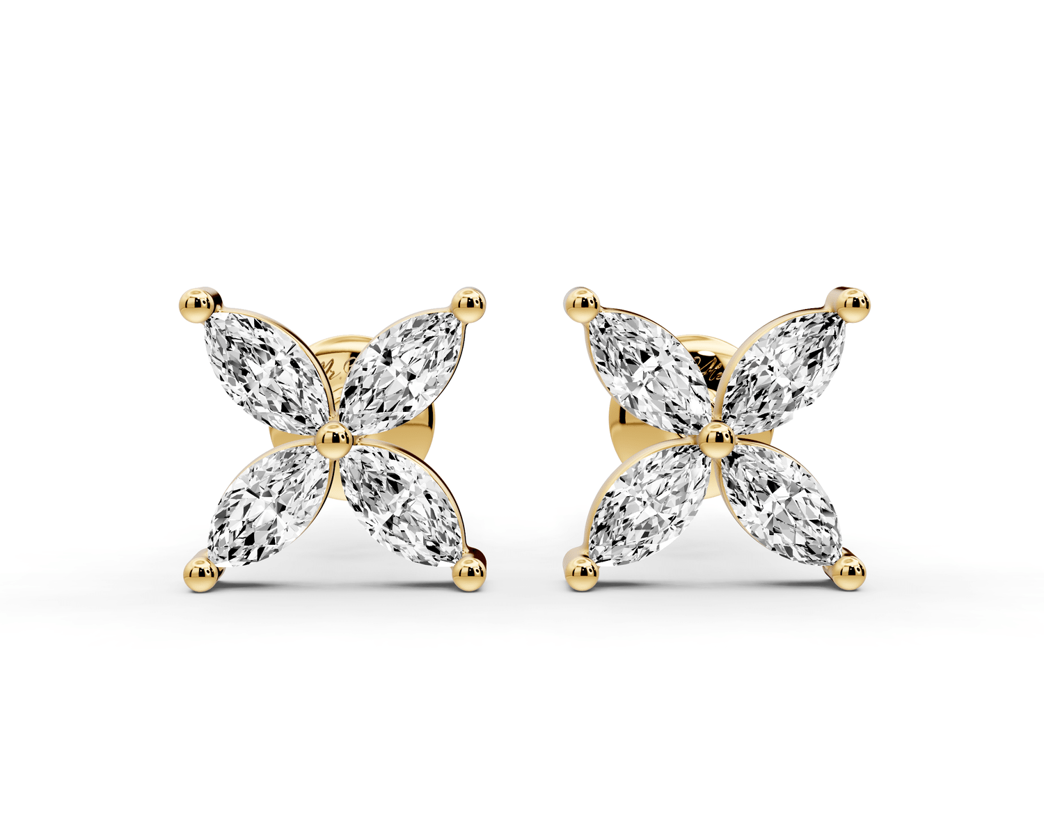 Nora Earrings Yellow Gold - Mr. Alex Jewelry