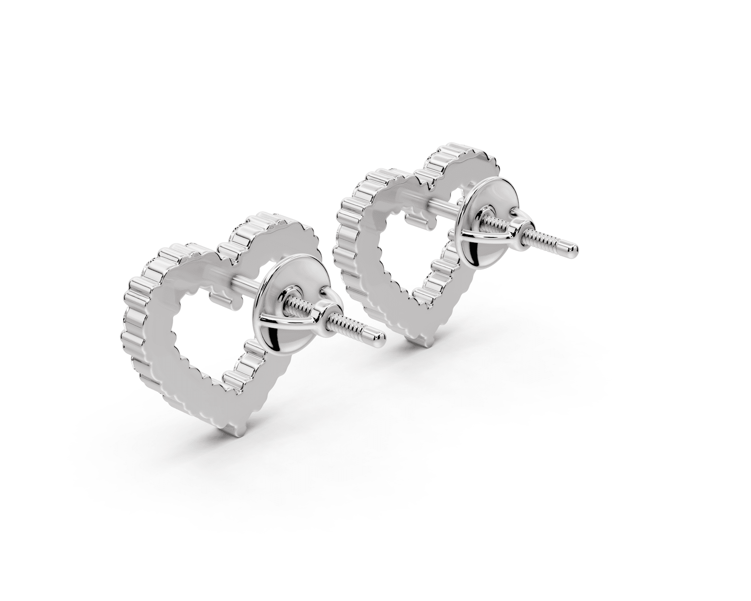 Nova Earrings White Gold - Mr. Alex Jewelry