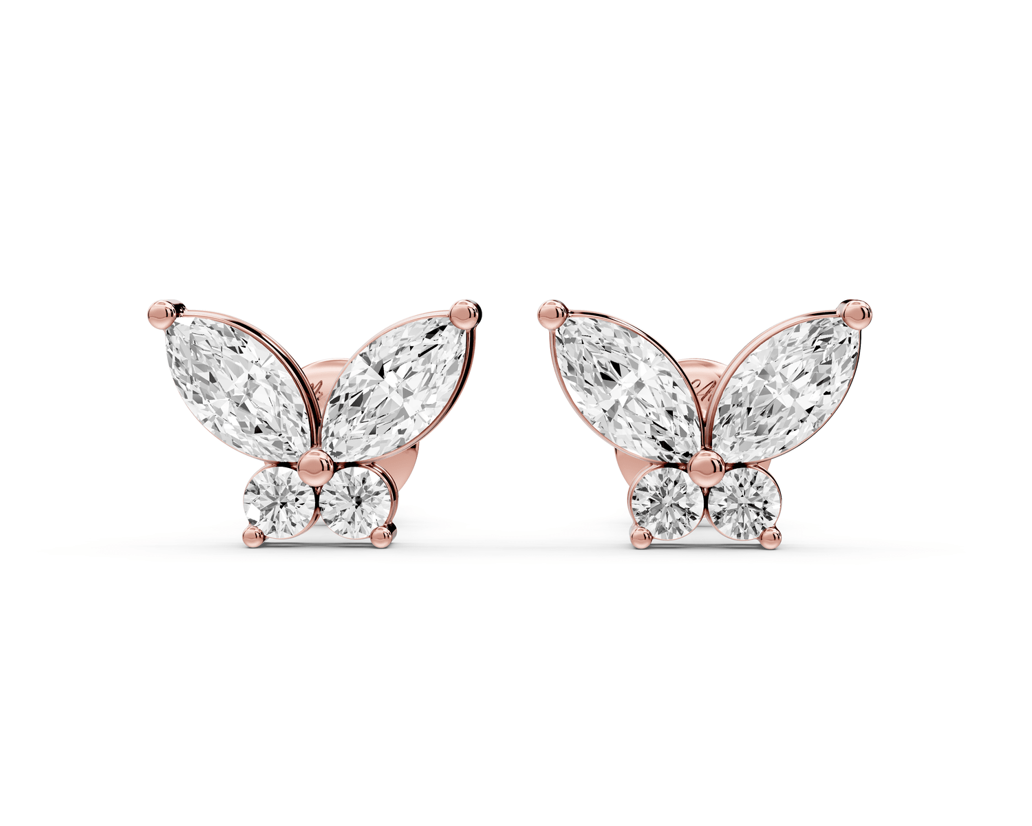 Paige Earrings Rose Gold - Mr. Alex Jewelry