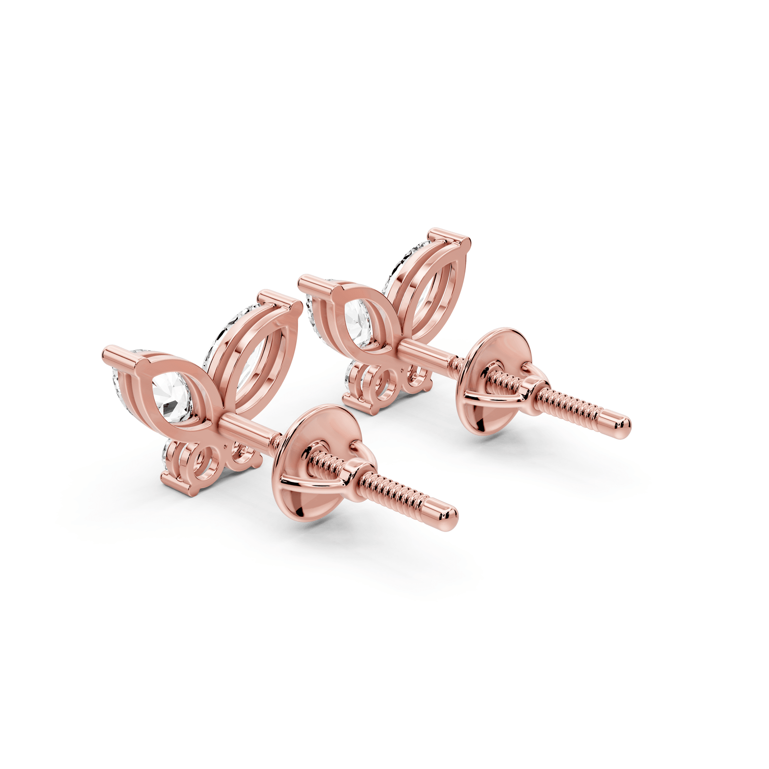 Paige Earrings Rose Gold - Mr. Alex Jewelry