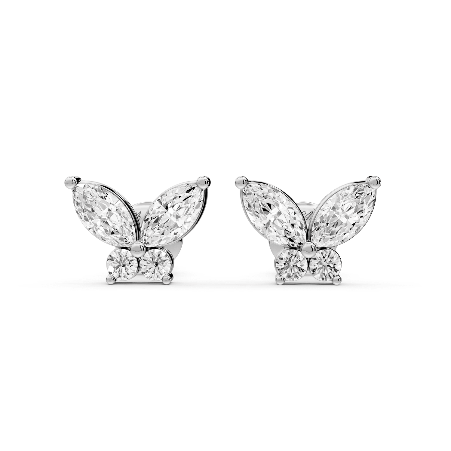 Paige Earrings White Gold - Mr. Alex Jewelry